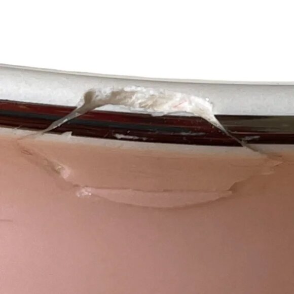 VTG Taylor Smith Taylor Pink Roses, BlueGray Leaves, Bowl w/Lid, Snack Tray 8.5” - Picture 13 of 15